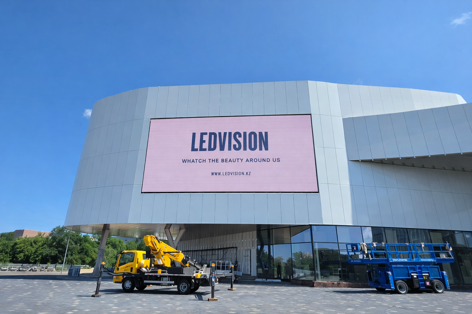 LEDVision: продажа и аренда LED экранов