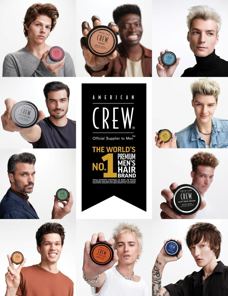 American Crew — бренд премиум-класса для мужских волос