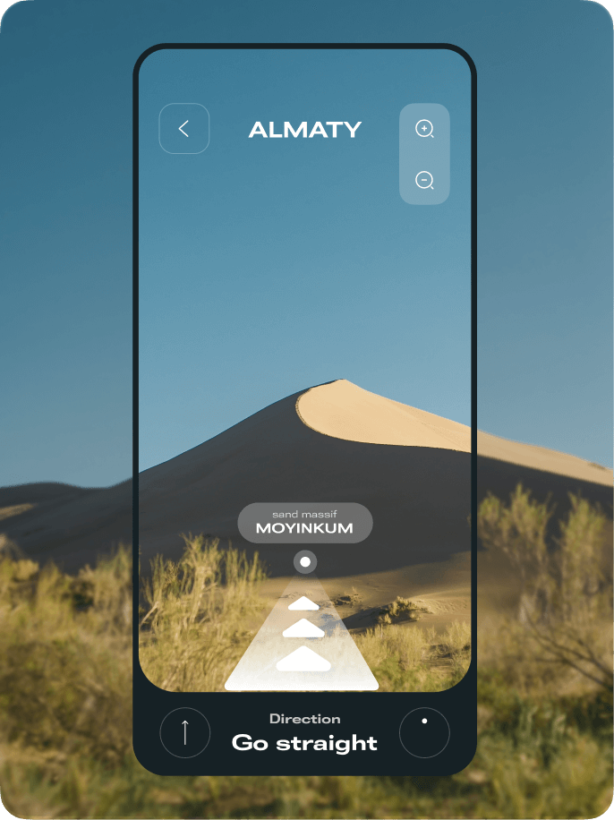 пример дизайна в брендинге для бренда Казахстана