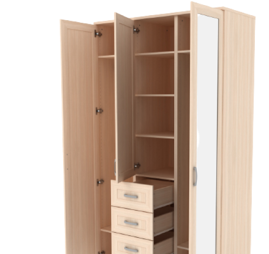 Распашные шкафы Riomebel