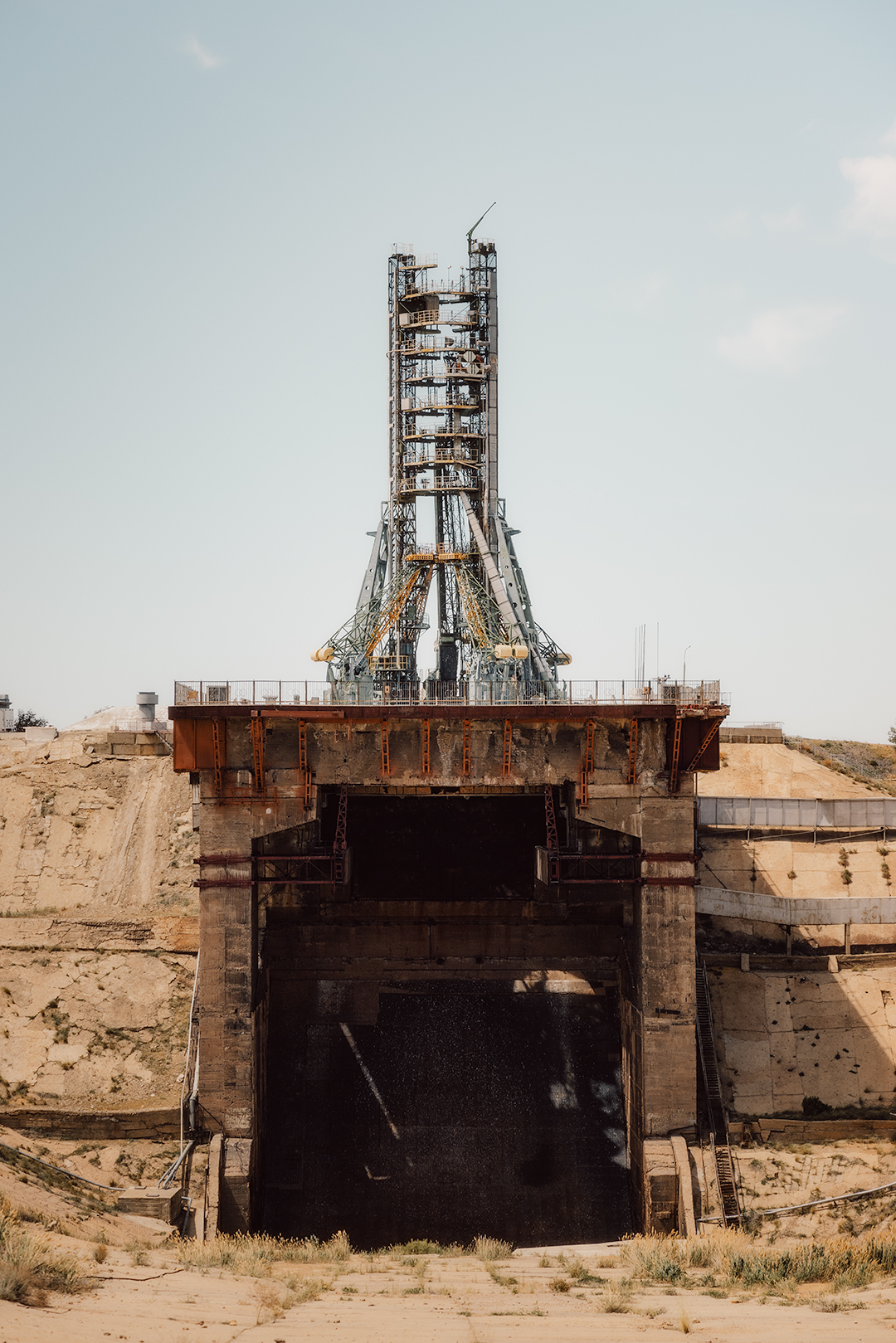 Closed city of Baikonur