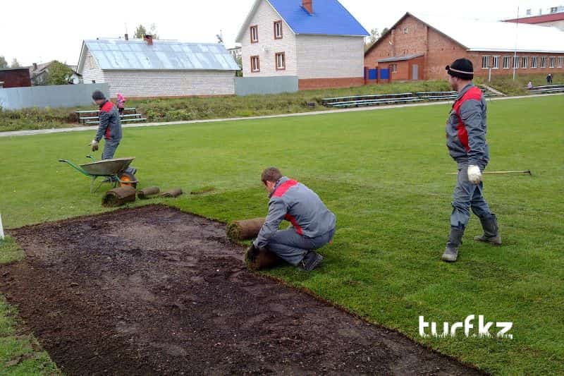 Подготовка основания перед укладкой искусственной травы