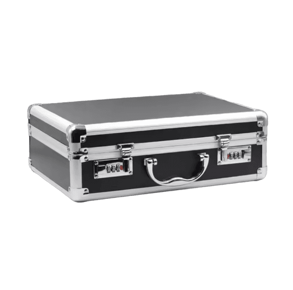 Полетный защитный рэковый алюминиевый транспортировочный кейс для оборудования на кодовом замке