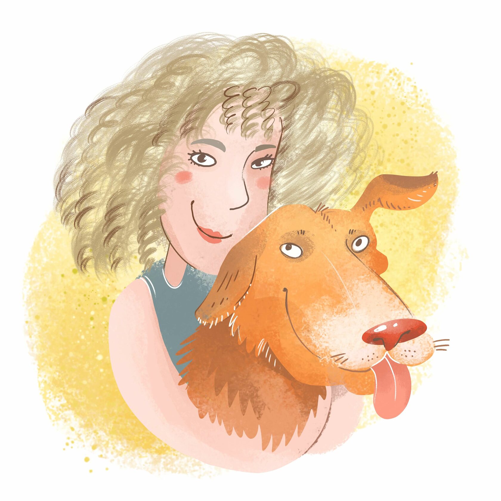 Волонтёр Люба