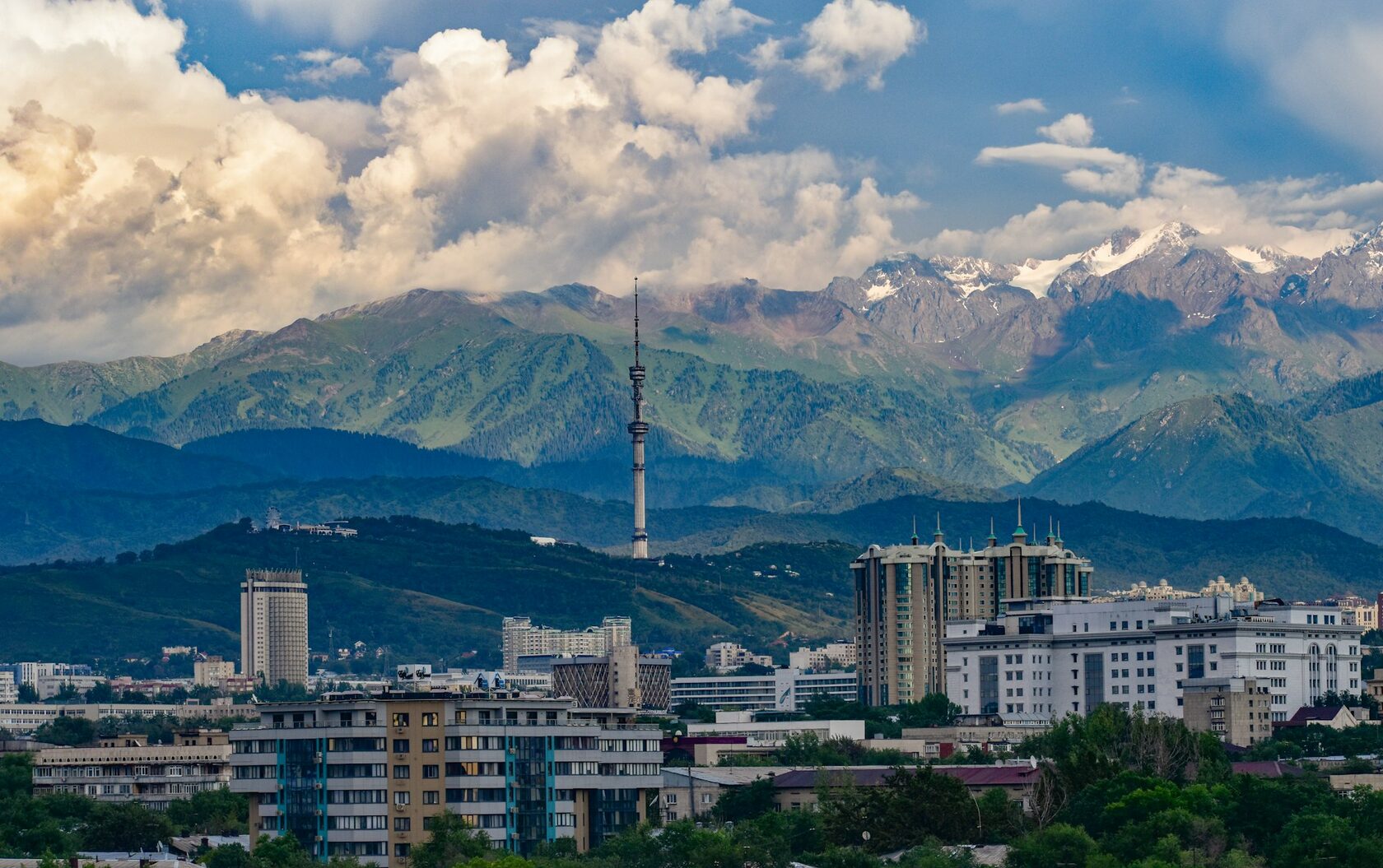 Arrival in Almaty