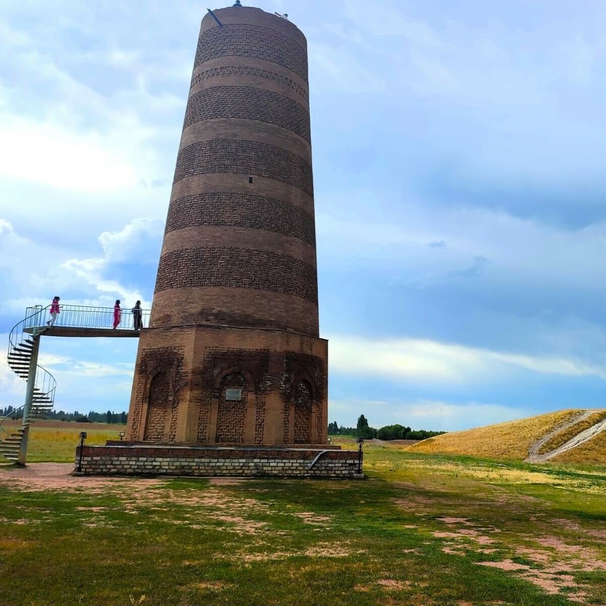 tour to burana tower in kyrgyzstan