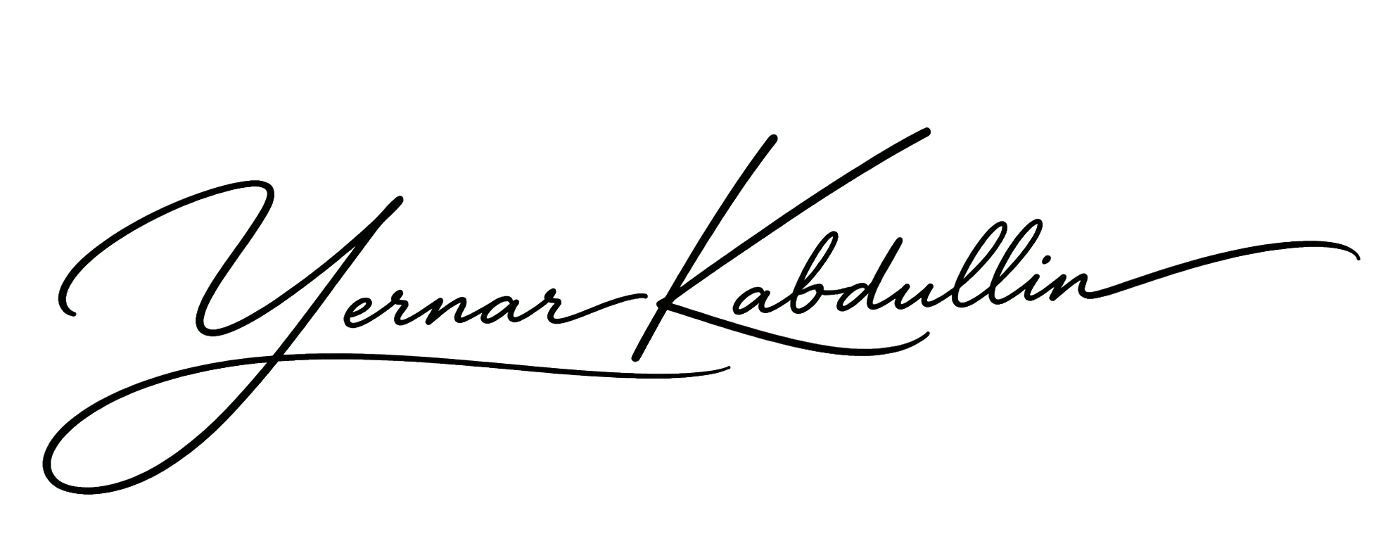 Yernar Kabdullin signature