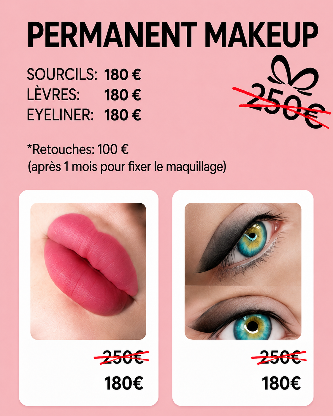 Рекламный креатив Permanent Makeup Belgium