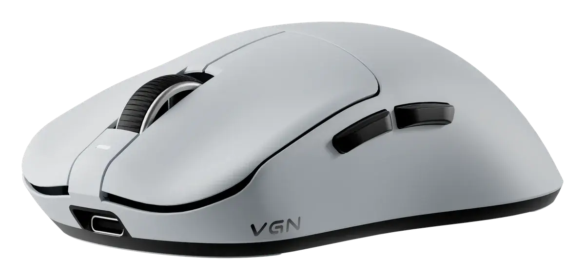 Игровая мышь VGN Dragonfly F1 V5 Turbo+, белый — другой ракурс