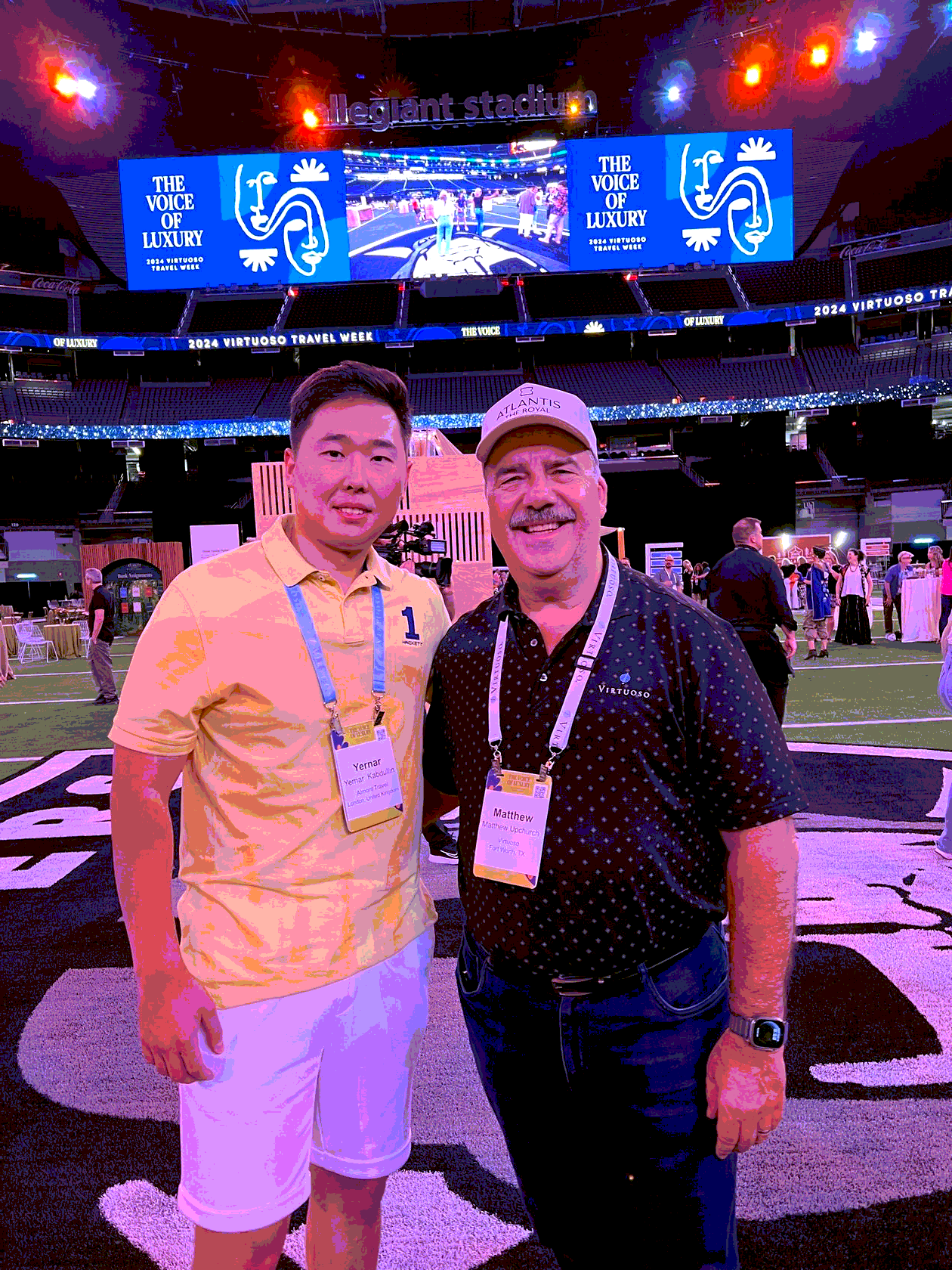 Solution Travel with Matthew Upchurch at Virtuoso Travel Week in Las Vegas, 2024