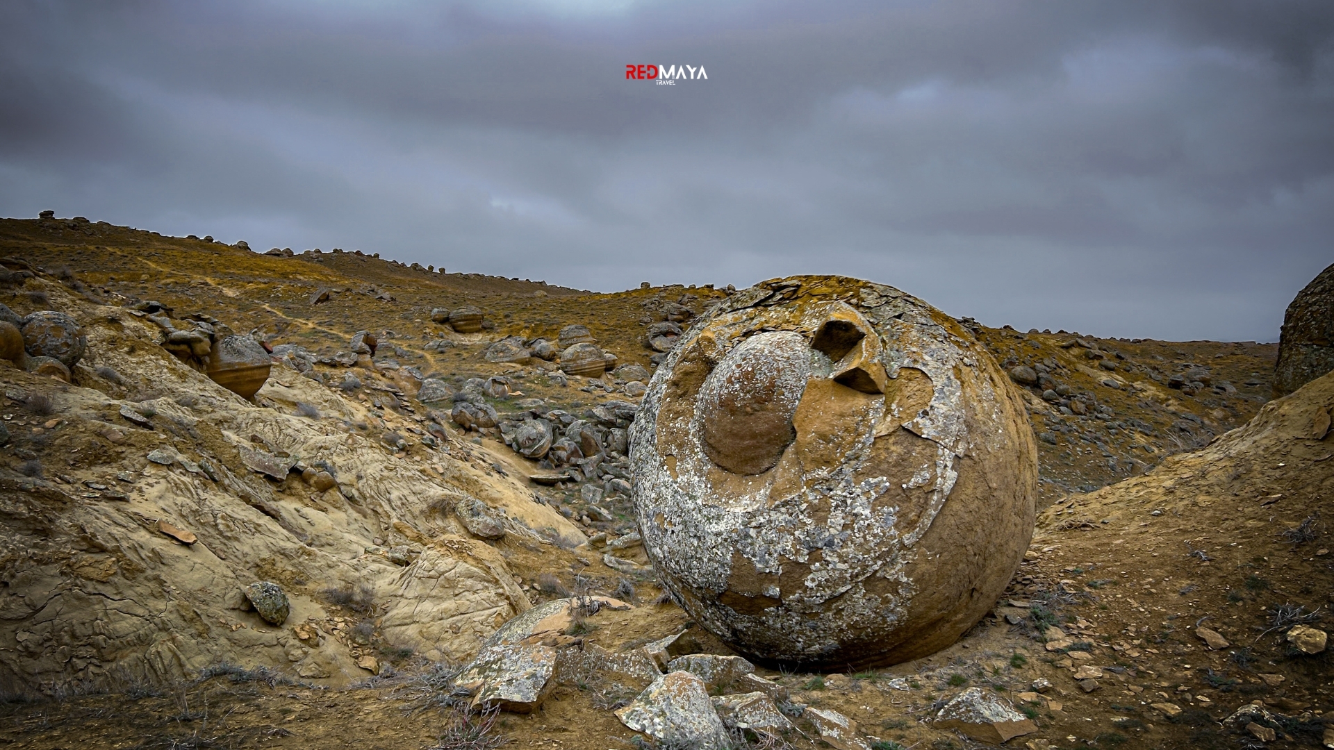 Torysh Valley of Balls near Shetpe, Mangystau