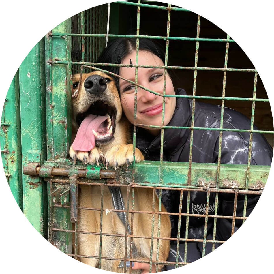 Волонтёр Катя