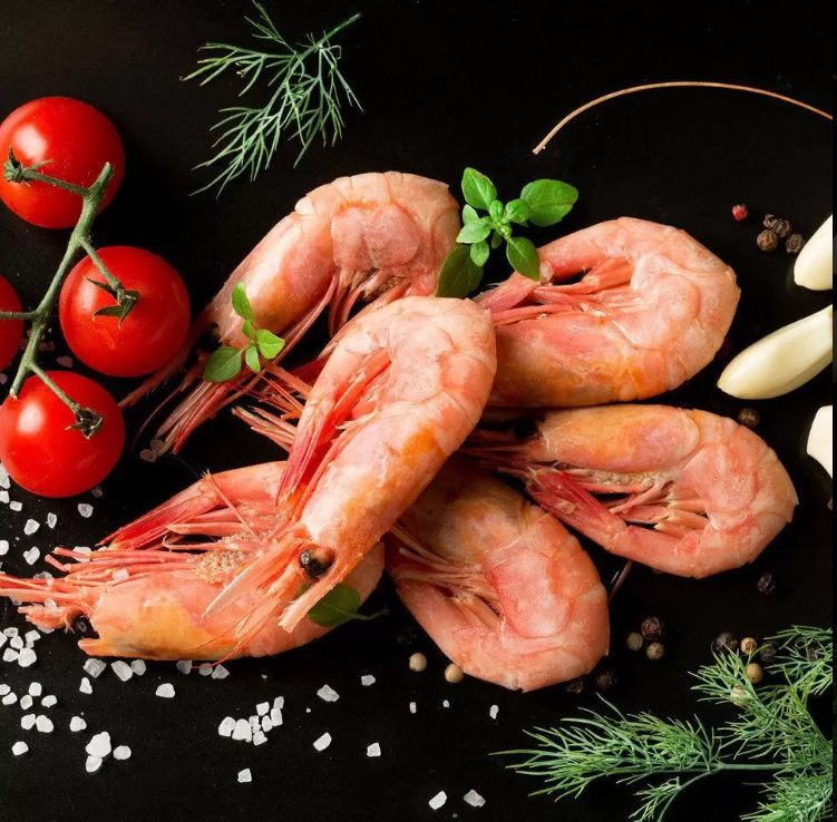 Креветки замороженные, королевские, тигровые, северные купить в Алматы ...