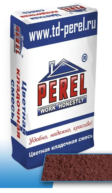 Упаковка цветной кладочной смеси Perel из каталога Tekato