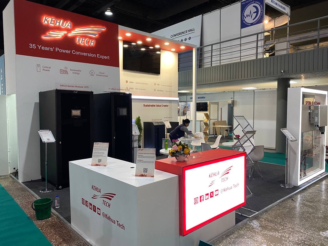 Изготовление выставочного стенда в Алматы для KEHUA Techh