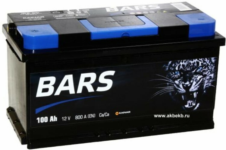 аккумулятор Bars 100 ач