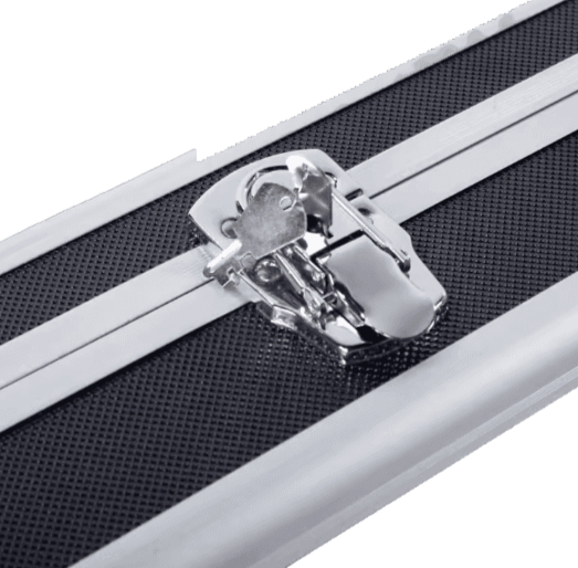 Полетный защитный рэковый алюминиевый транспортировочный кейс на замке