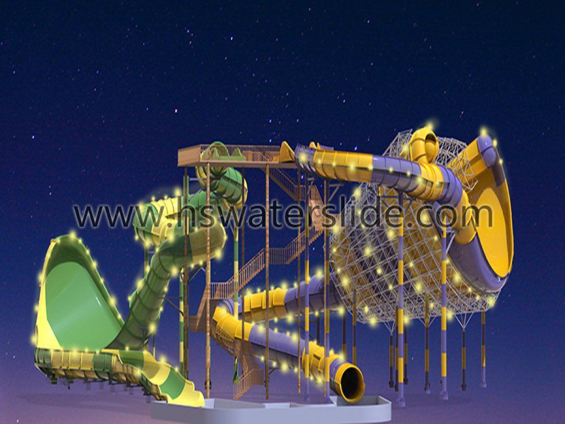 Lanzhou Wanda Theme Park Water World — аквапарк Haisan