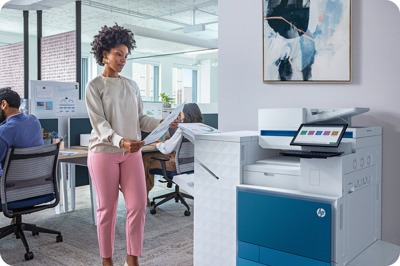 Офисная печатная техника HP