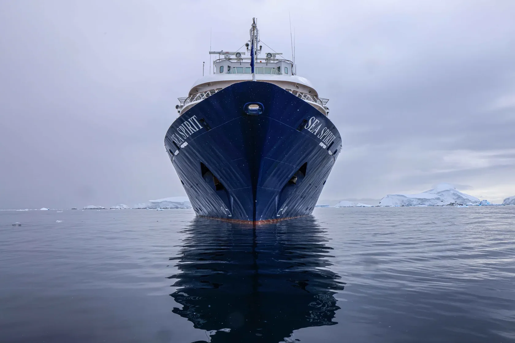 Посадка на Sea Spirit