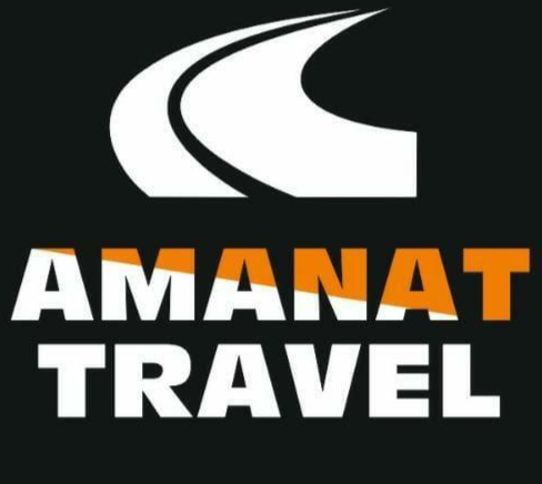 Логотип компаний Amanat Travel — аренда авто с водителем в Алматы и Казахстане