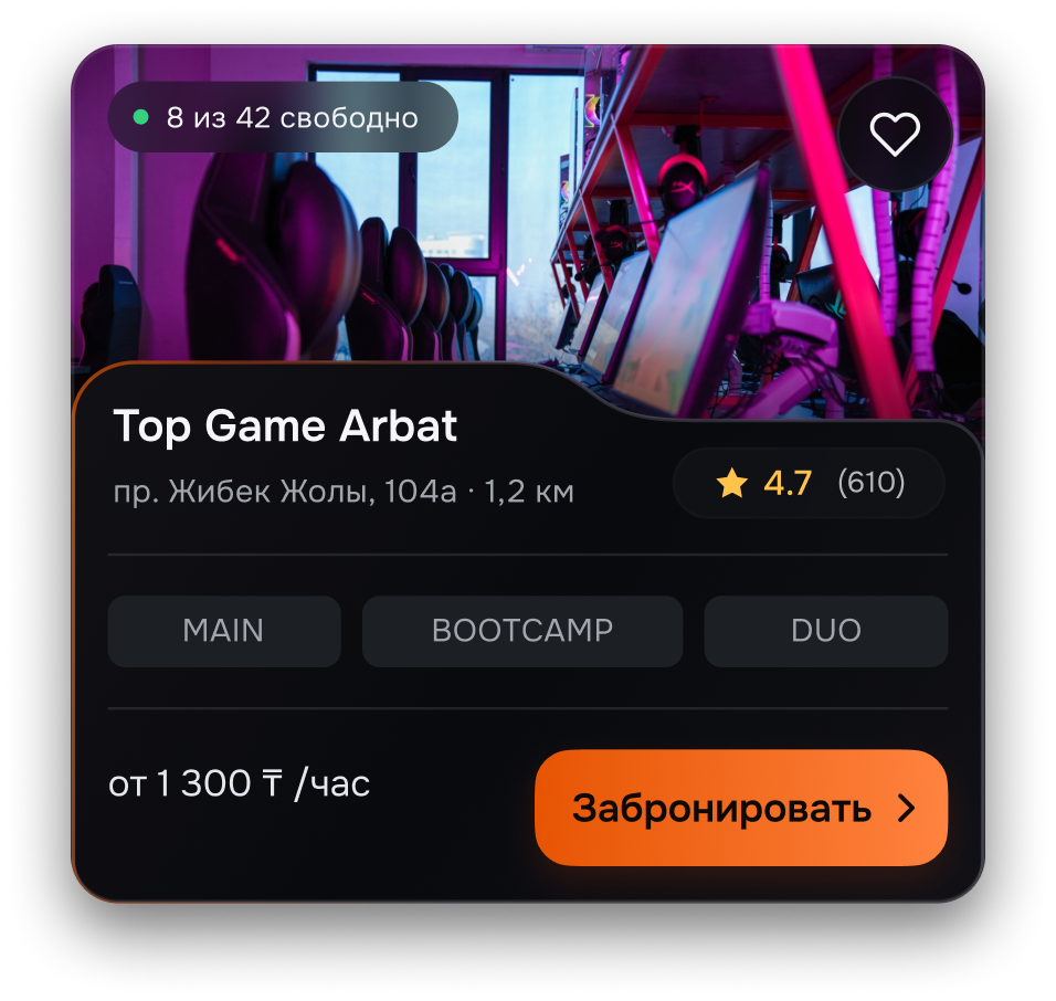 Venue Card component