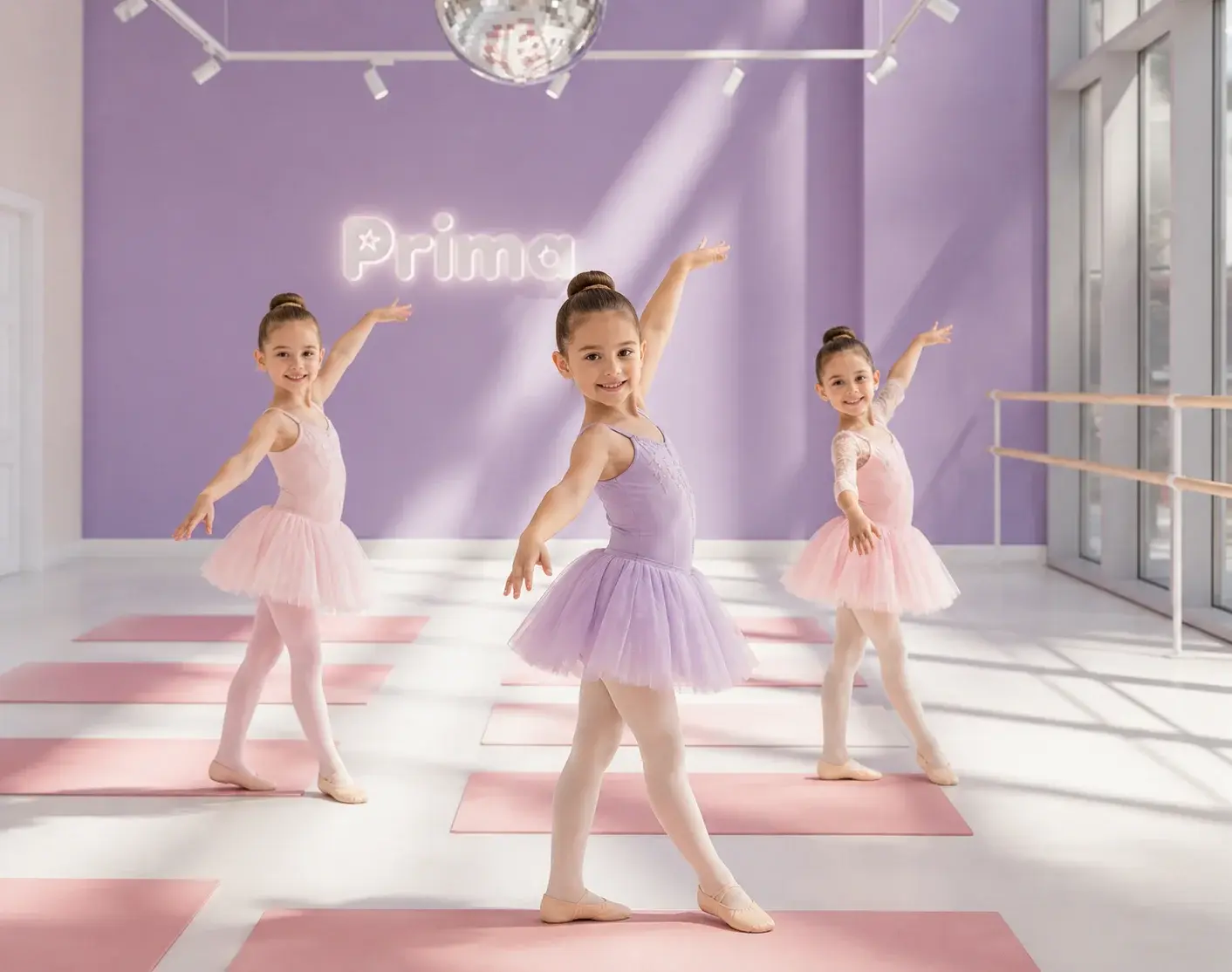 Classical ballet classes for girls in Dubai — Prima Ballet Academy