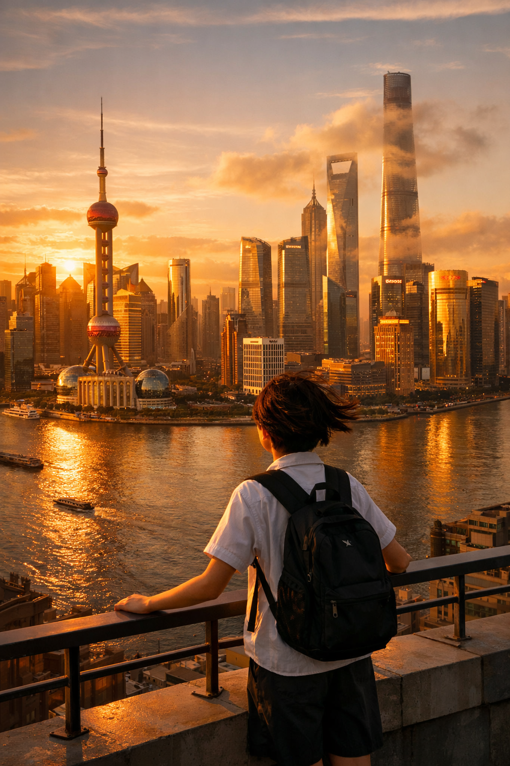 Друзья в Шанхае