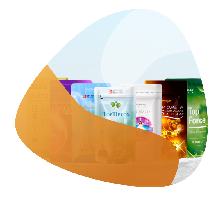 Продукция компании BEVERLee BELEEVER (Беверли Беливер). Изготовитель: Shiseido Pharmaceutical Co., Ltd., Япония.