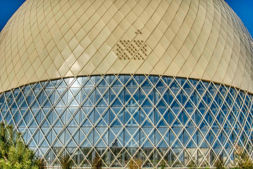 Алюминиевый фасад Музея Яссауи