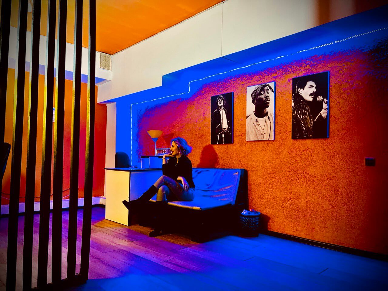 лаунж зона в нашей студии