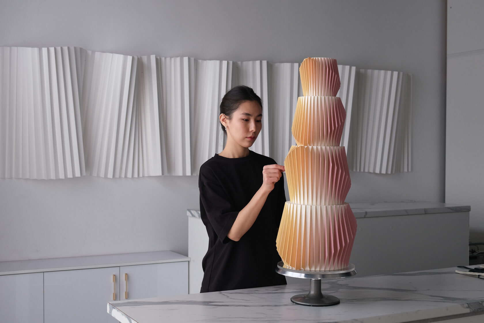 Origami cakes by Merul