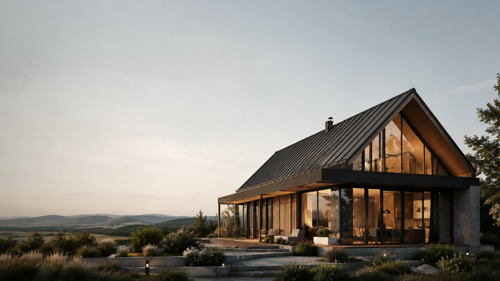 Проект современного дома Sunny House