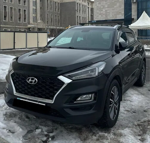 Hyundai Tucson на осмотре
