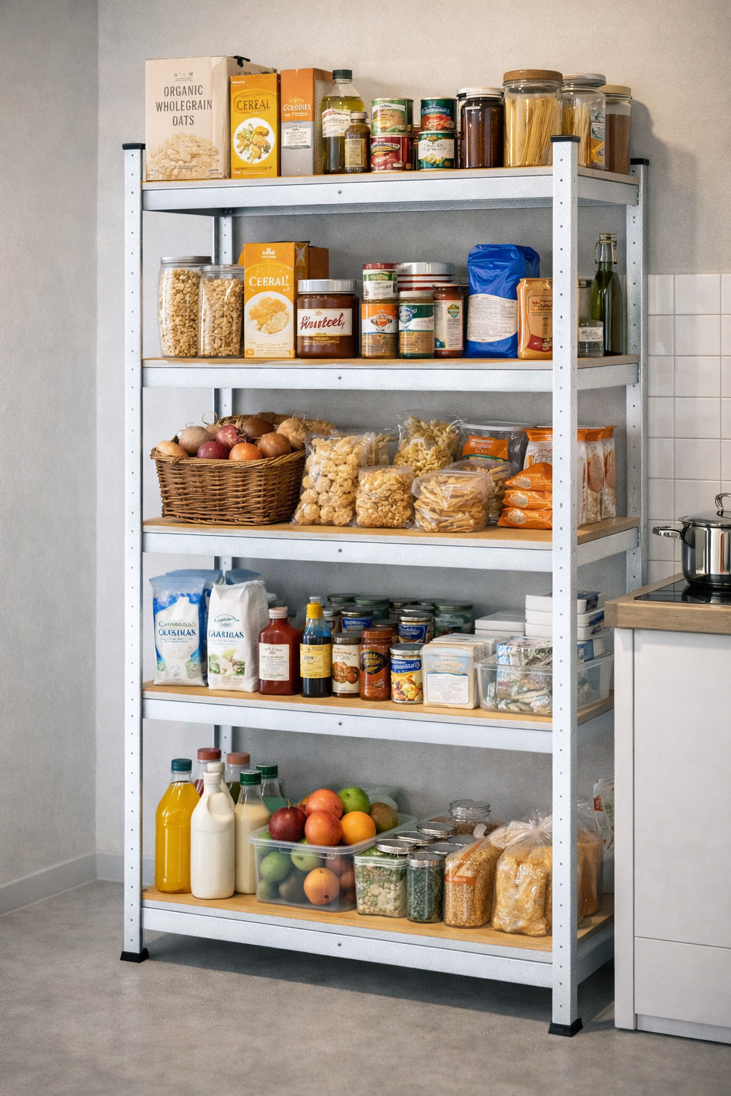 Сборные стеллажи для дома 