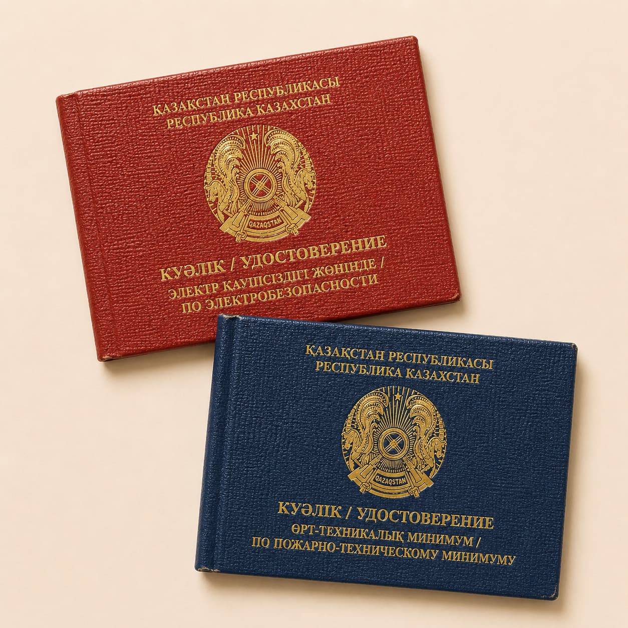 Удостоверение по пожарно-техническому минимуму