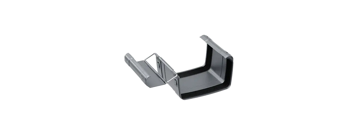 Соединитель желоба с пряжкой Flamingo iQ Budmat