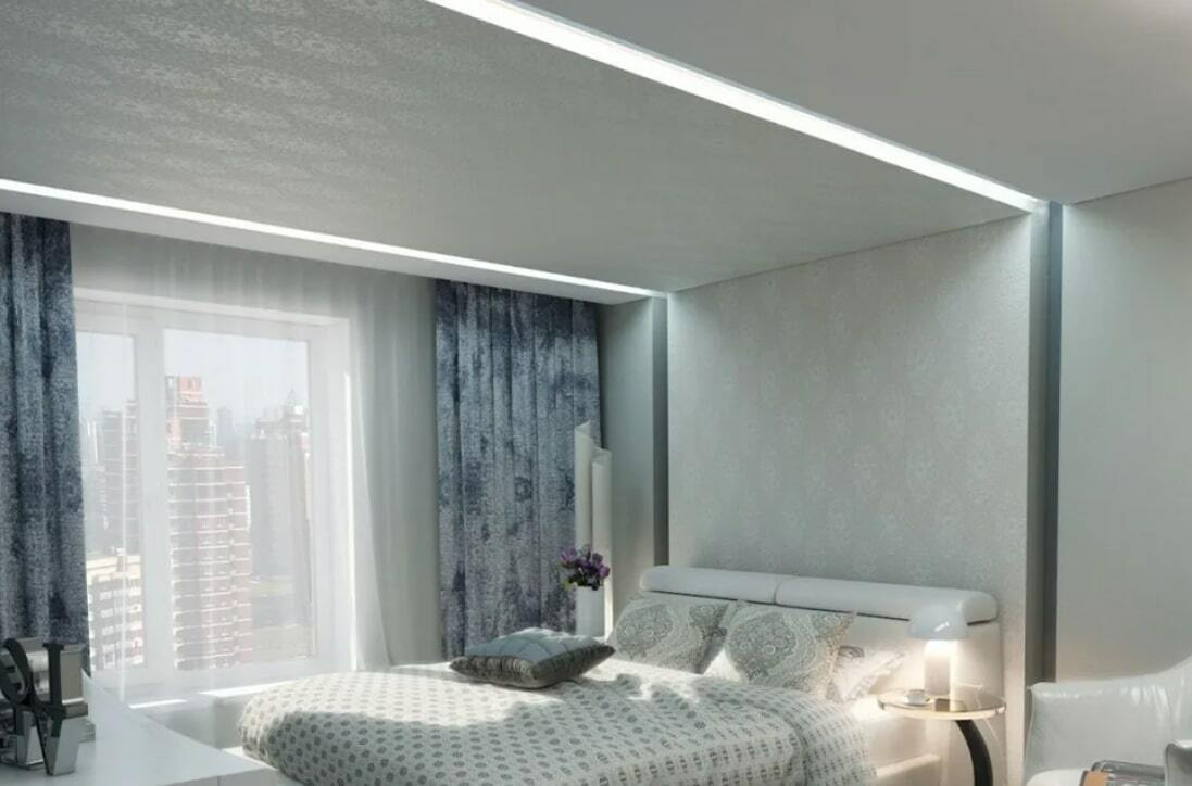 Зеркальный натяжной потолок Алматы – Установить зеркальный натяжной ...