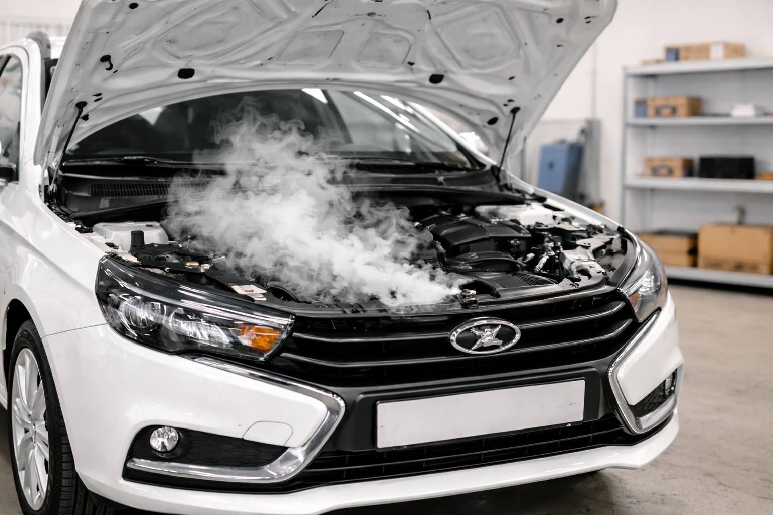 Проверка дымогенератором LADA в Алматы — СТО LADA Service