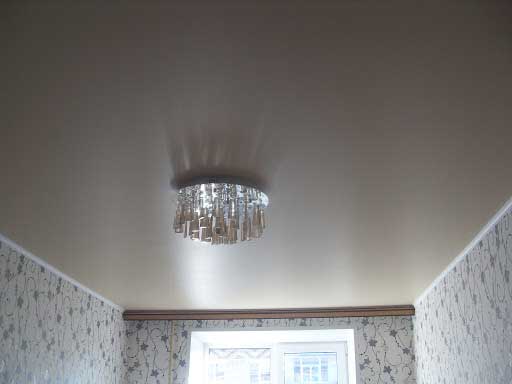 Сатиновые натяжные потолки