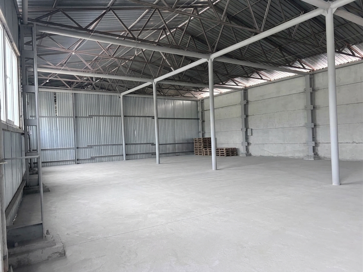 Склад с пандусом, 750 м²