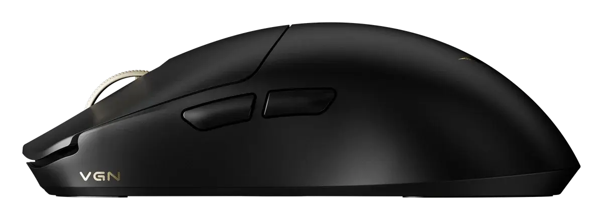 Игровая мышь VGN Dragonfly F2 Ultra+, чёрный — вид сбоку
