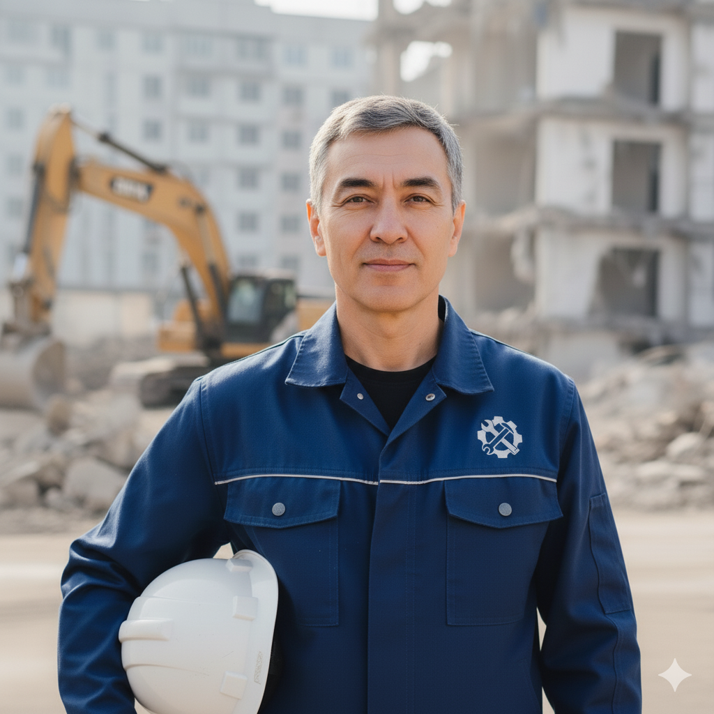 Данияр Ибраев - Специалист по чистоте и пылеудалению