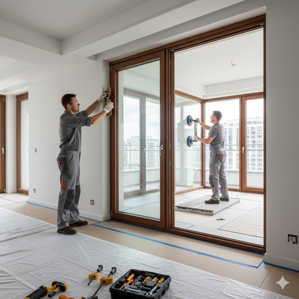 Аккуратный демонтаж окна с сохранением для повторного использования