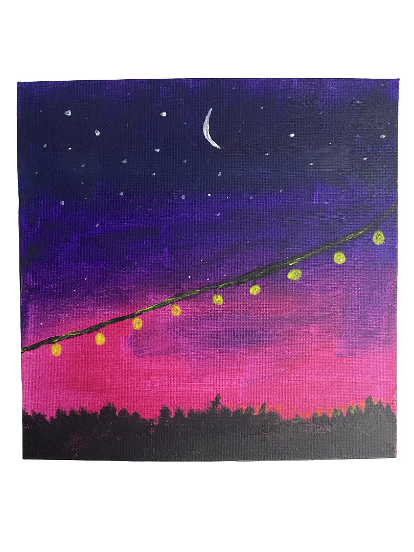 Desert minimal landscape