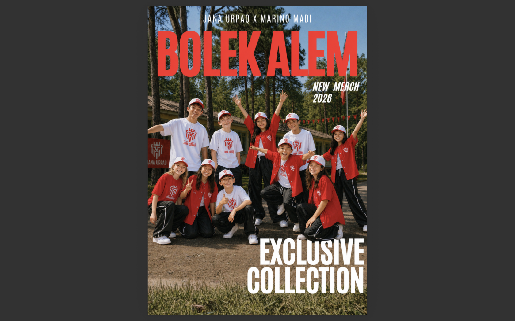BOLEKALEM exclusive collection merch poster