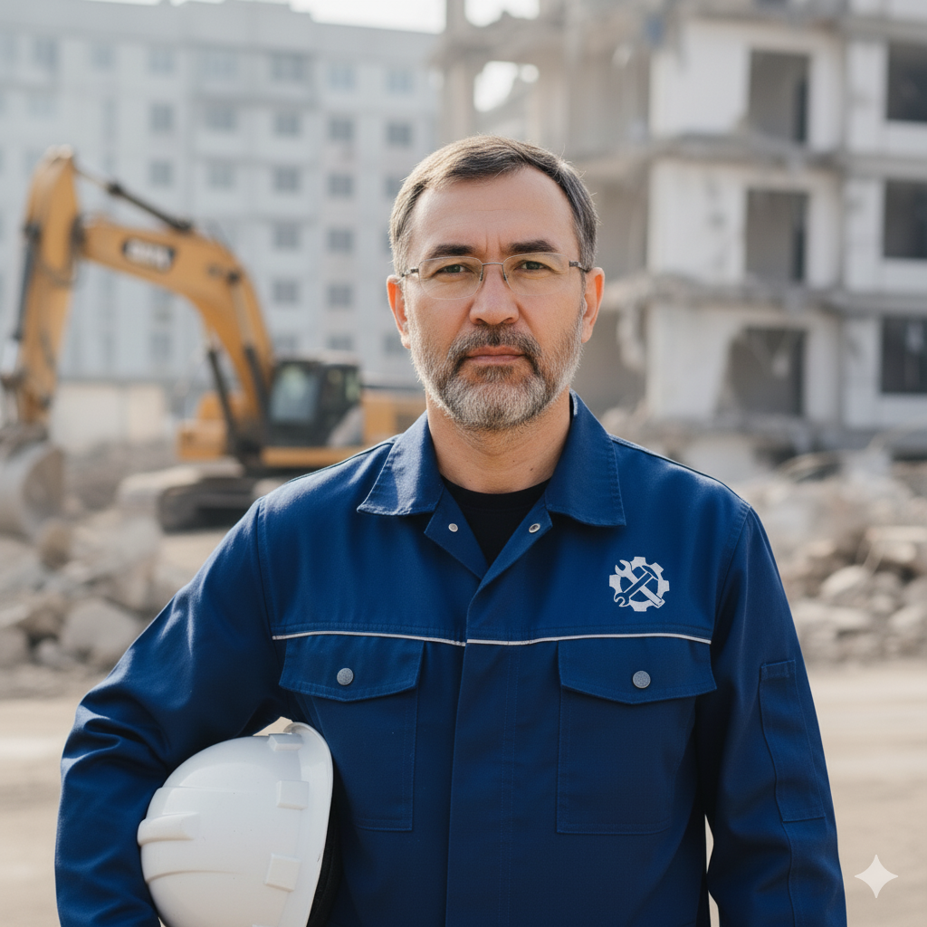 Кайрат Батыров - Прораб, руководитель бригады