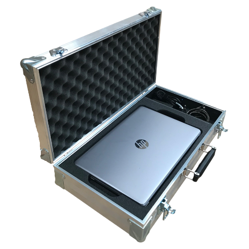 Полетный защитный рэковый алюминиевый транспортировочный кейс для ноутбука планшета и компьютера