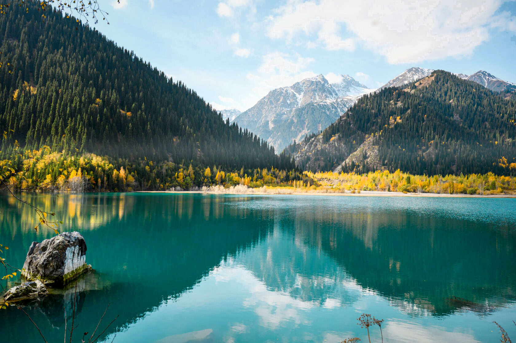 Private Issyk Lake tour from Almaty in the mountains of the Ile Alatau