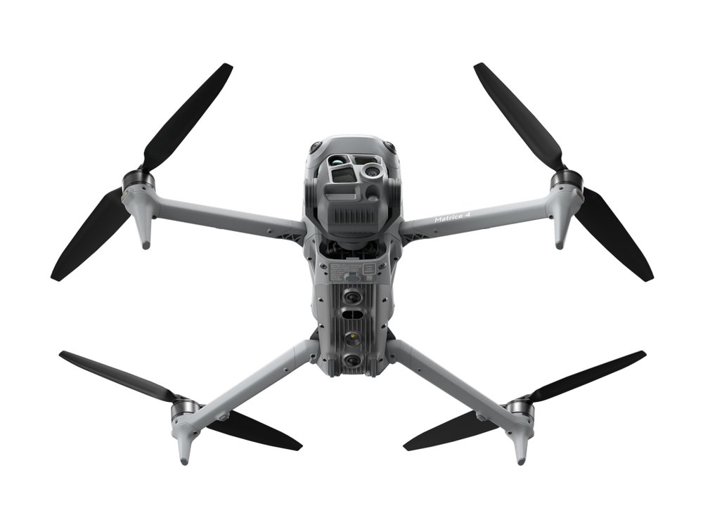 DJI Matrice 4T, вид снизу